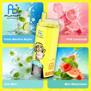 Fumot ECO 4in1 80K Fresh Menthol Mojito & Pink Lemonade & Cool Mint & Mint Watermelon
