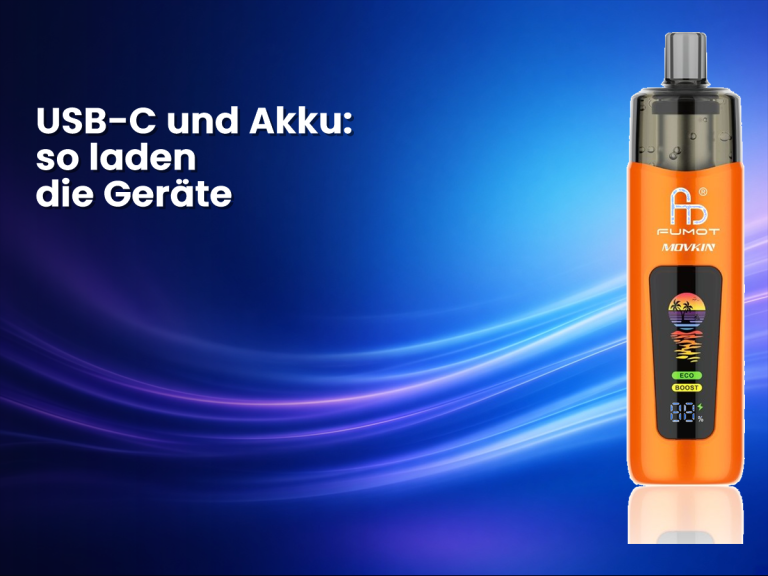 USB-C und Akku: so laden die Geräte