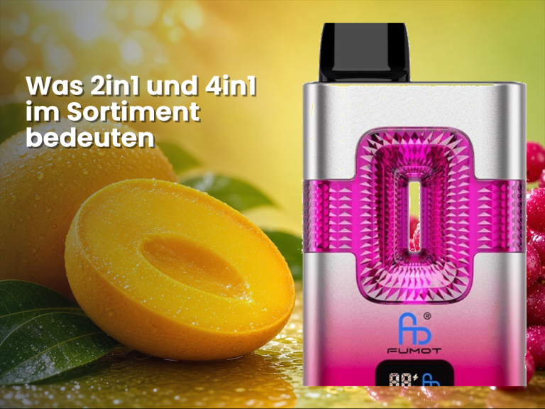 Was 2in1 und 4in1 im Sortiment bedeuten