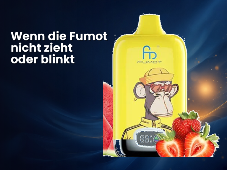 Wenn die Fumot nicht zieht oder blinkt