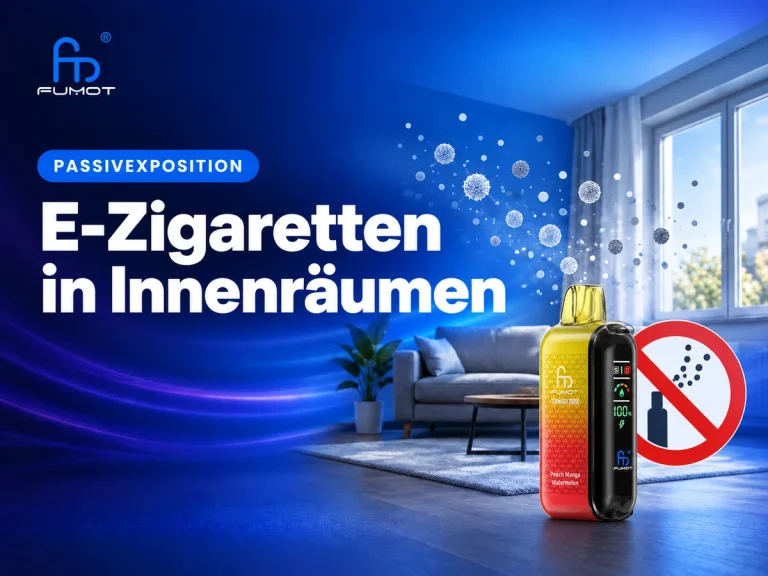 E-Zigaretten in Innenräumen: Was Passivdampfen bedeutet